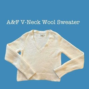 White Wool Sweater
